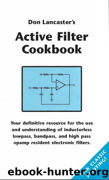 active filter cookbook by Unknown