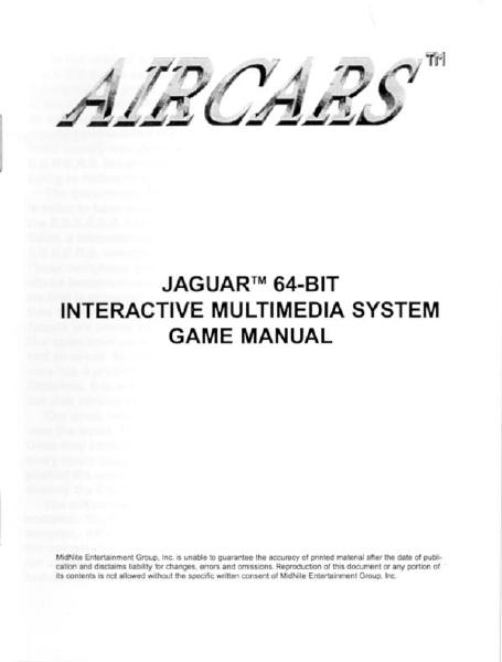 air cars world by Unknown