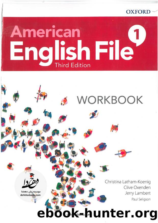 american english file 1 work book 3rd edition by Unknown
