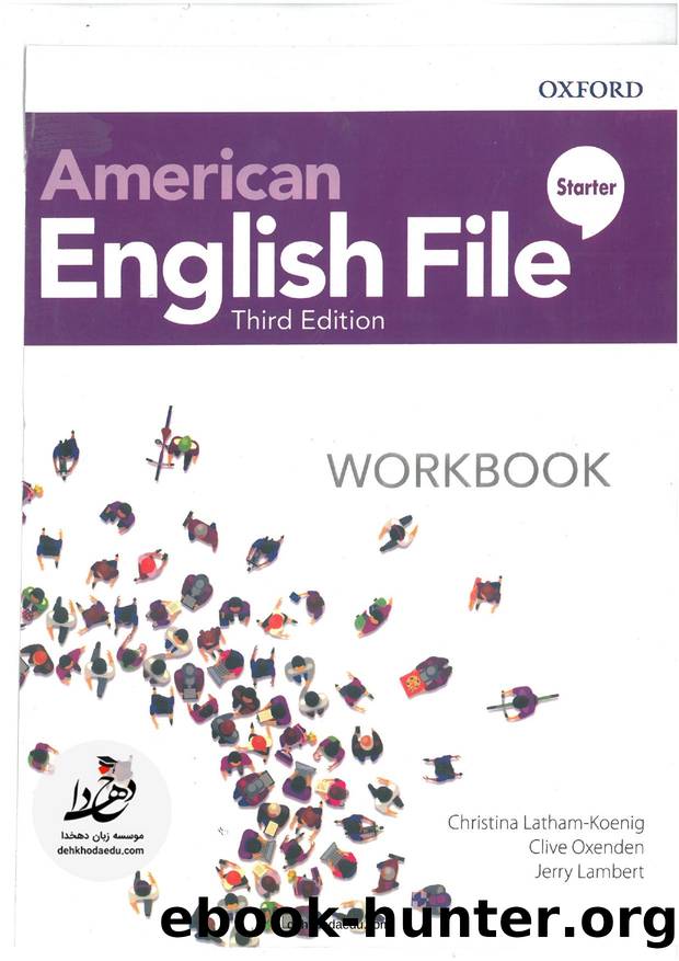 american english file starter work book 3rd edition by Unknown