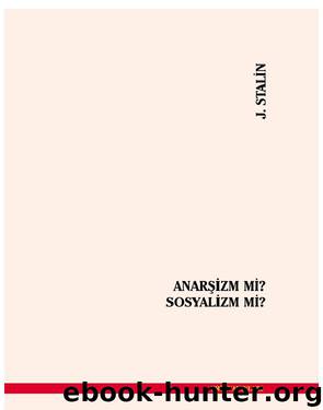 anarsizm mi sosyalizm mi-stalin by 未知