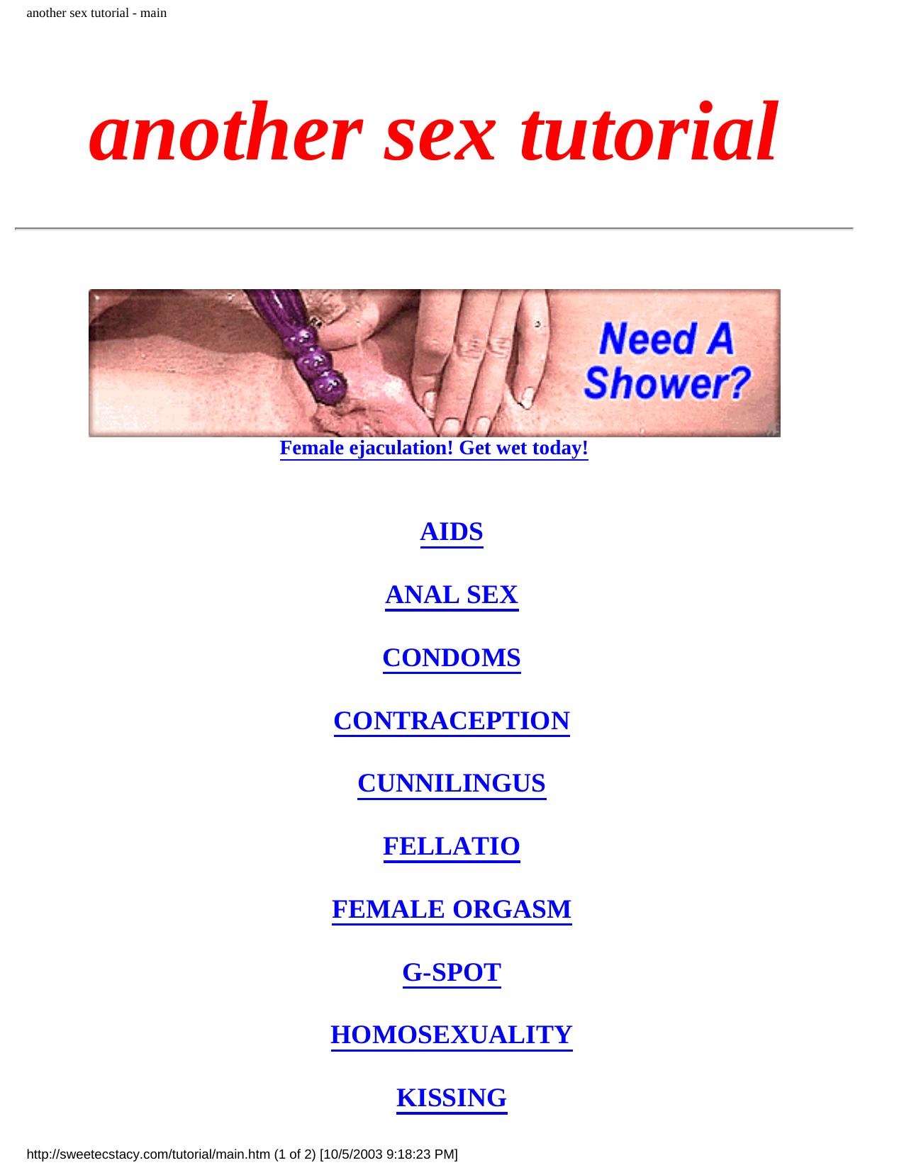 another sex tutorial - main by Unknown