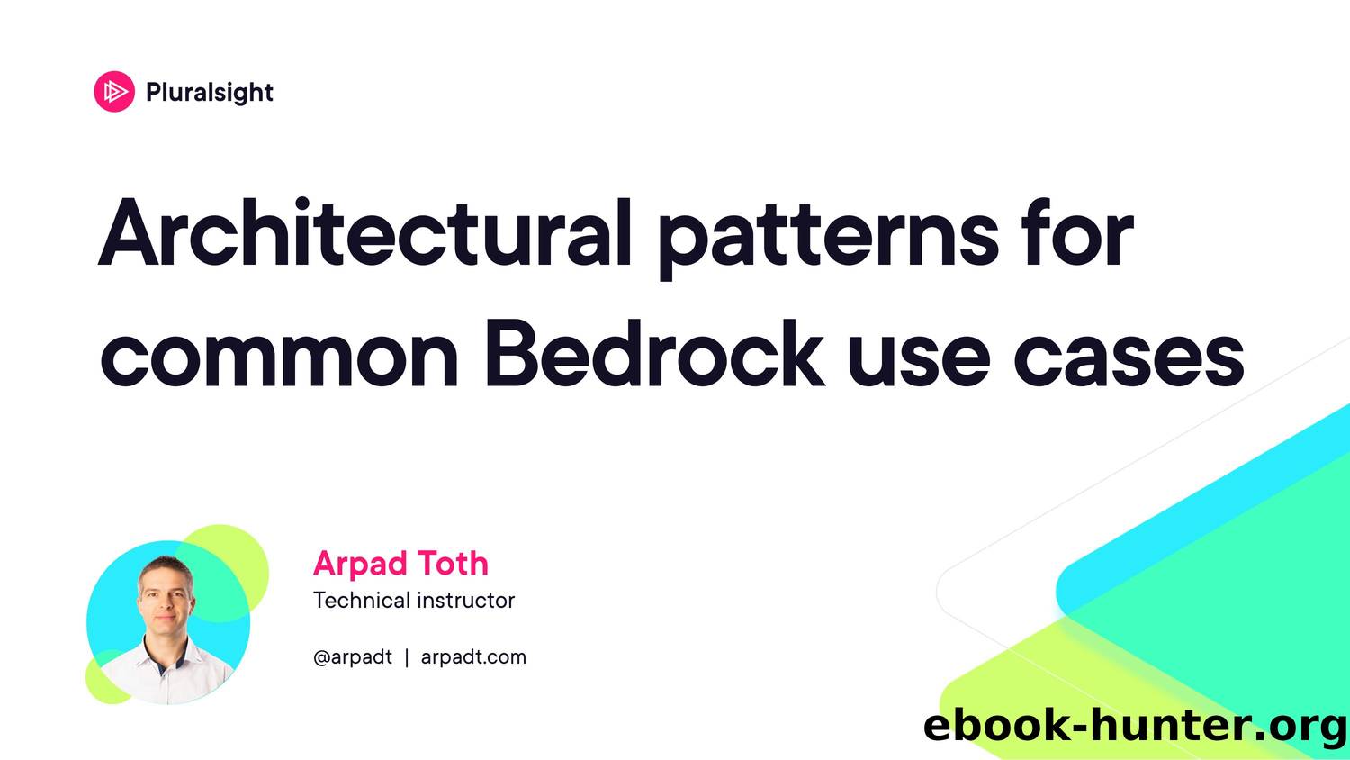 architectural-patterns-for-common-bedrock-use-cases-slides by Unknown