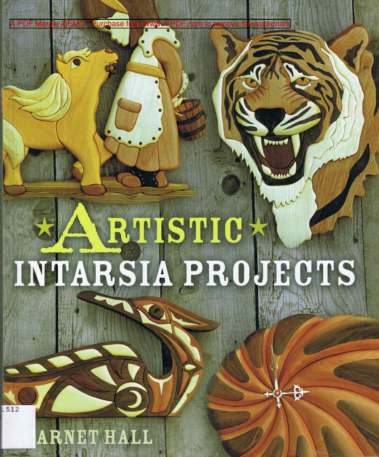 artistic intarsia projects by Unknown