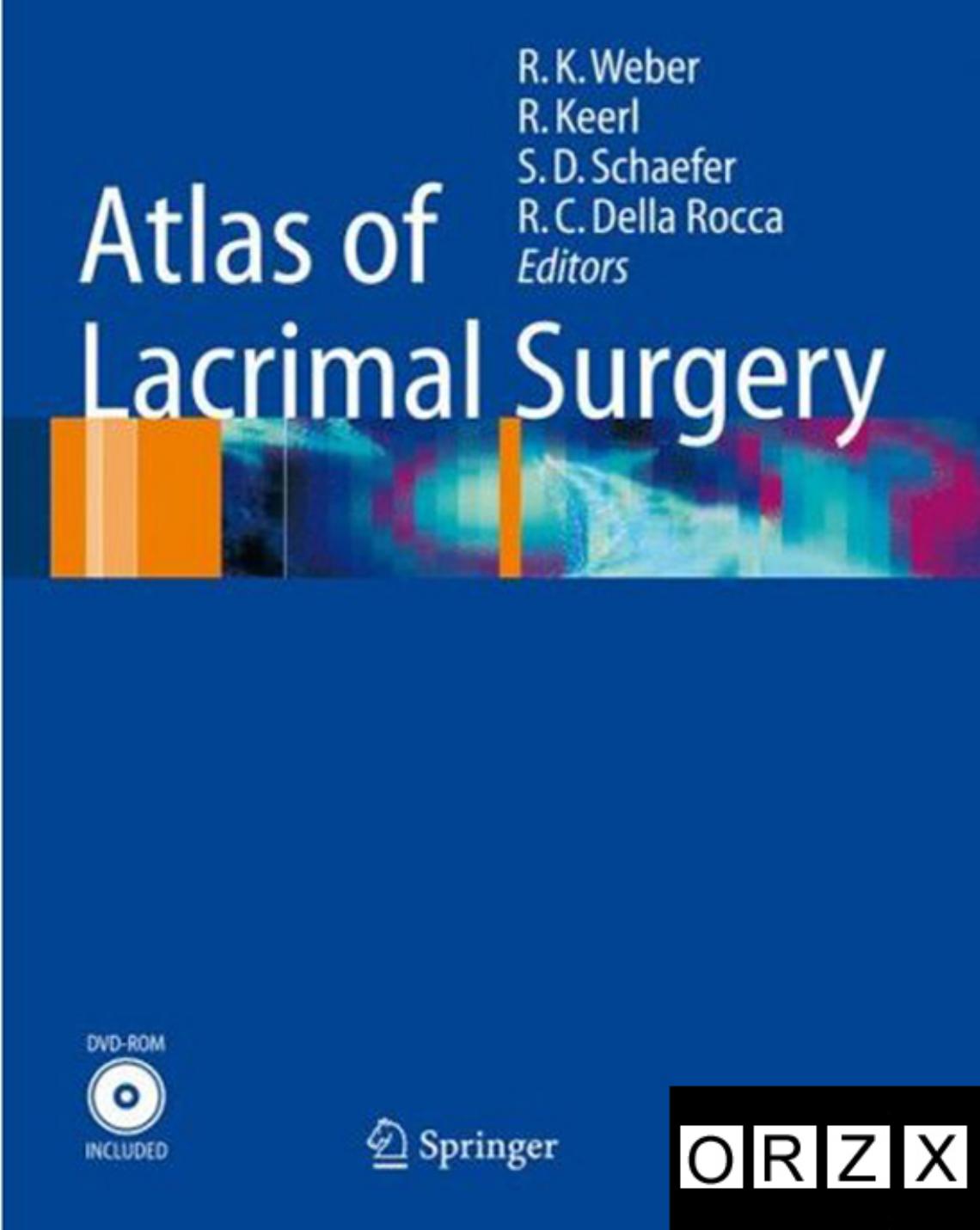atlas of lacrimal surgery by Unknown