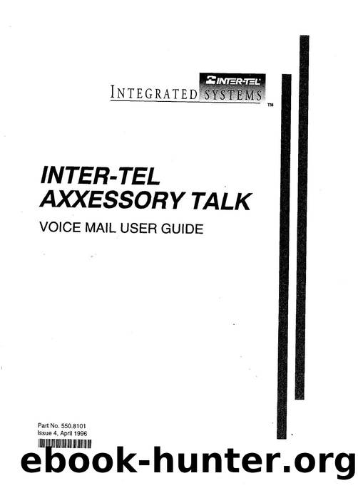 axxessory talk voicemail user guide by EZ Manuals