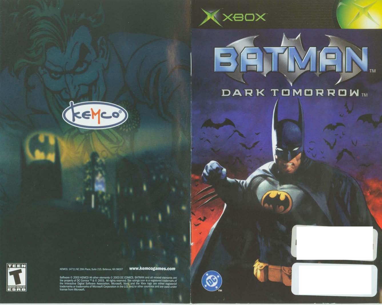 batman by dark tomorrow usa