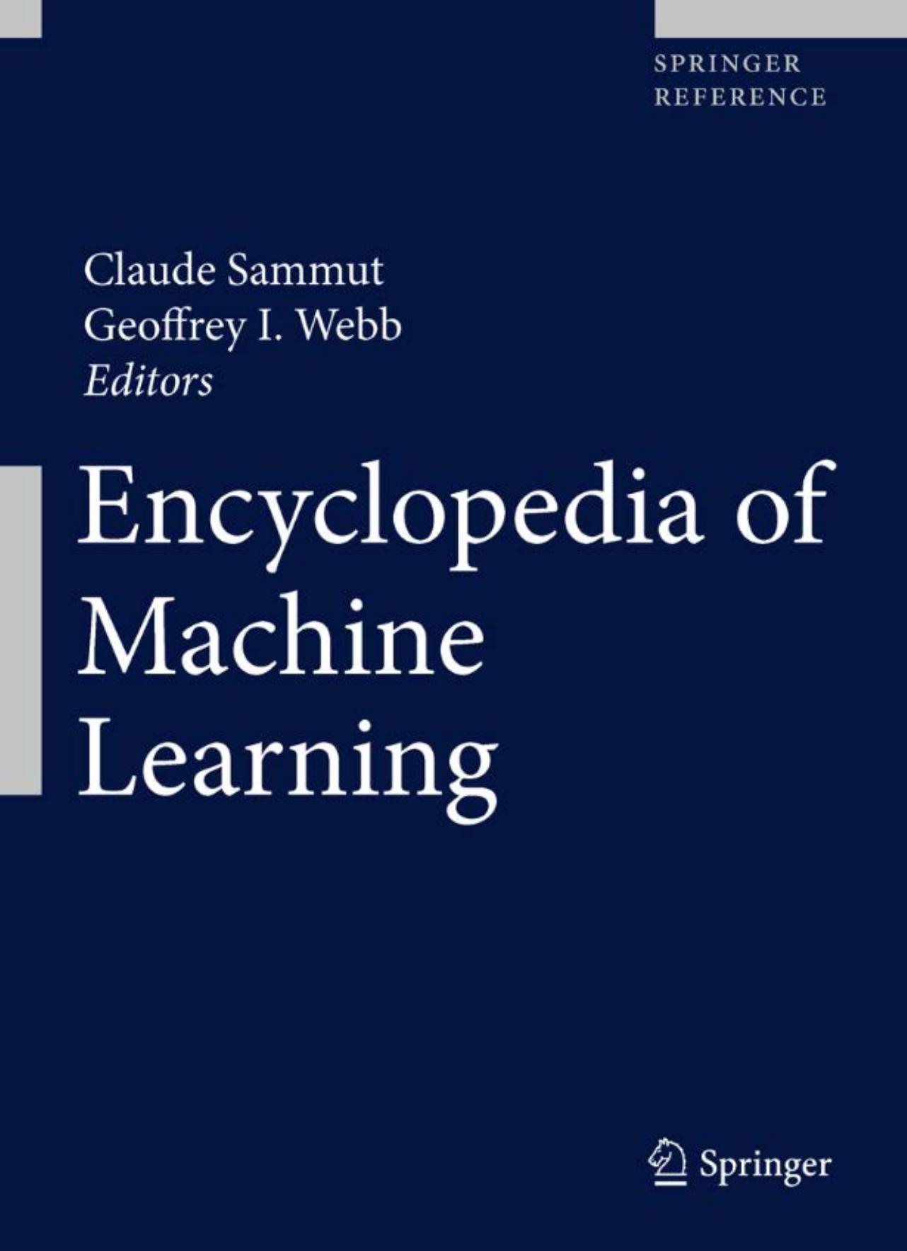 bb-Encyclopedia of machine learning by Unknown