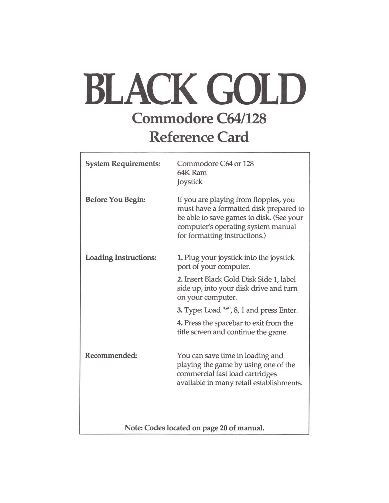 black gold europe reference by Unknown