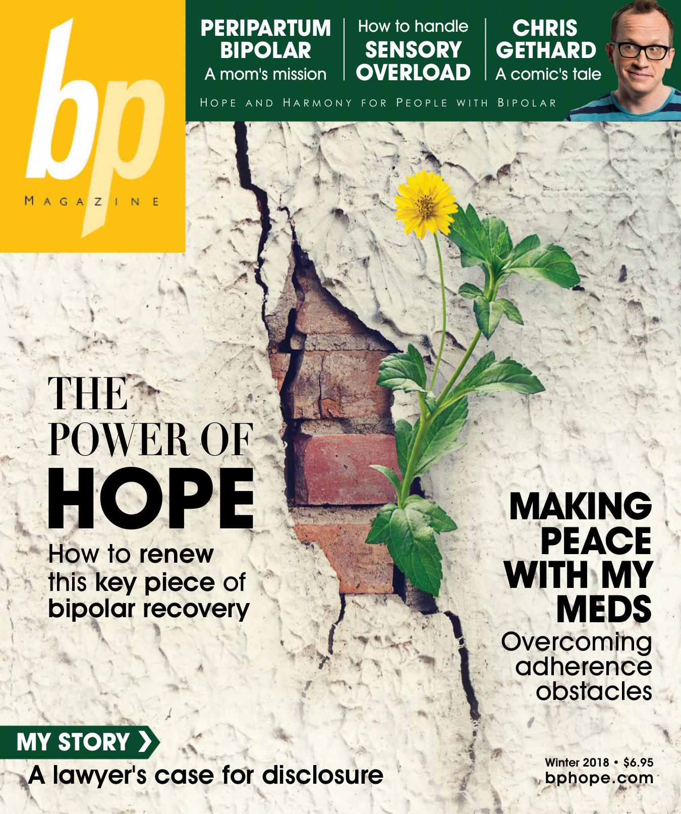 bp Magazine for Bipolar - January 2018 by Unknow