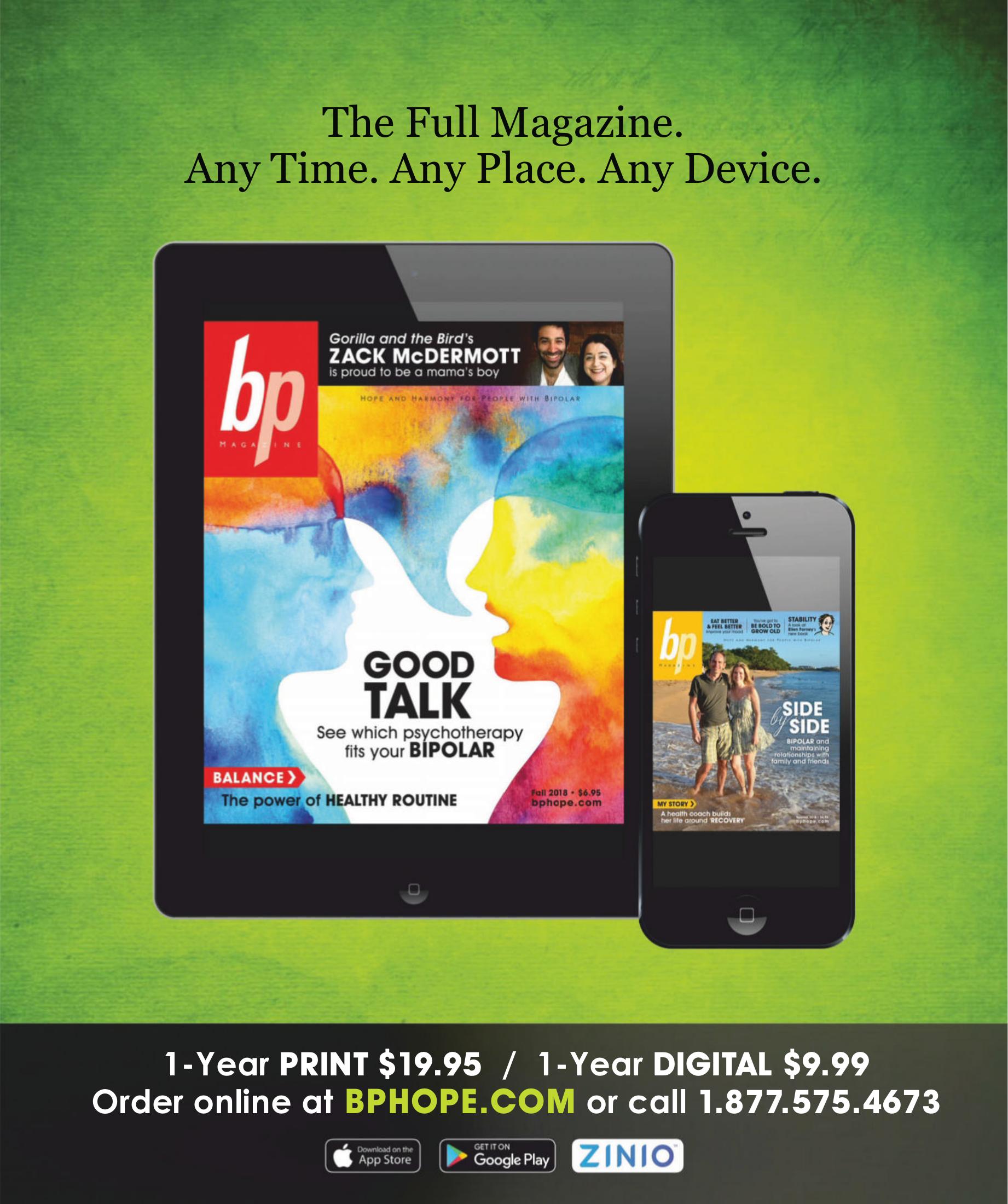 bp Magazine for Bipolar - July 2019 by Unknow
