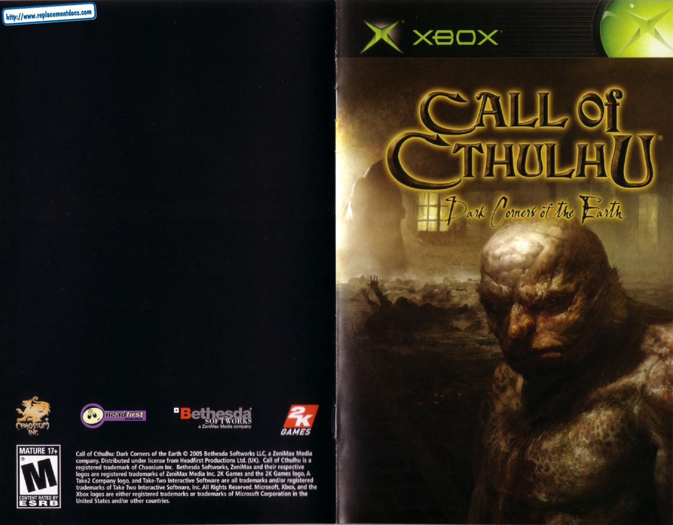 call of cthulhu by dark corners of the earth usa