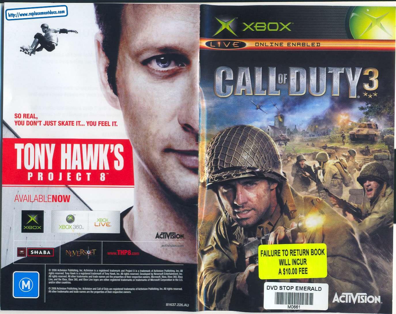 call of duty 3 usa by Unknown