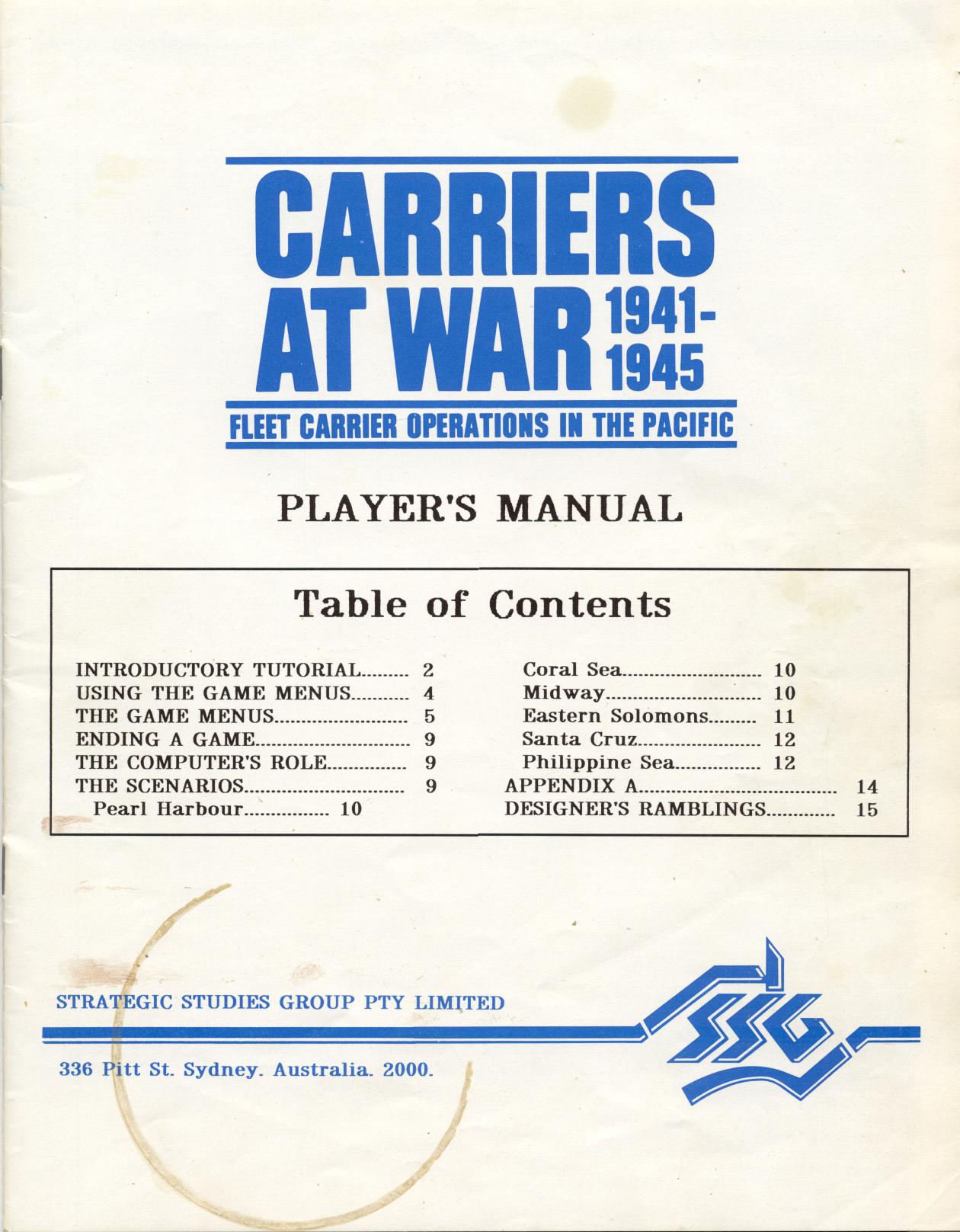 carriers at war australia disk 1 by Unknown