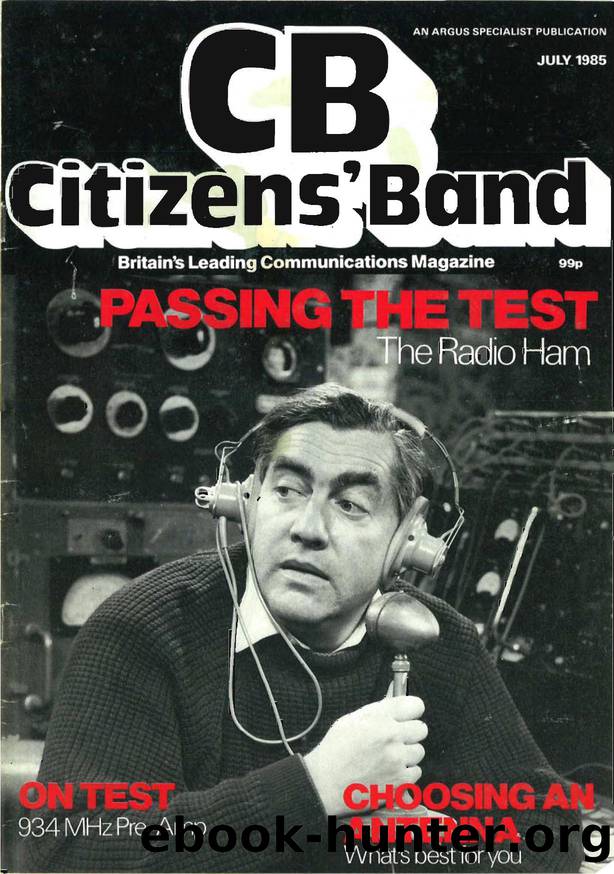 cb citizens band 07-1985 by Unknown