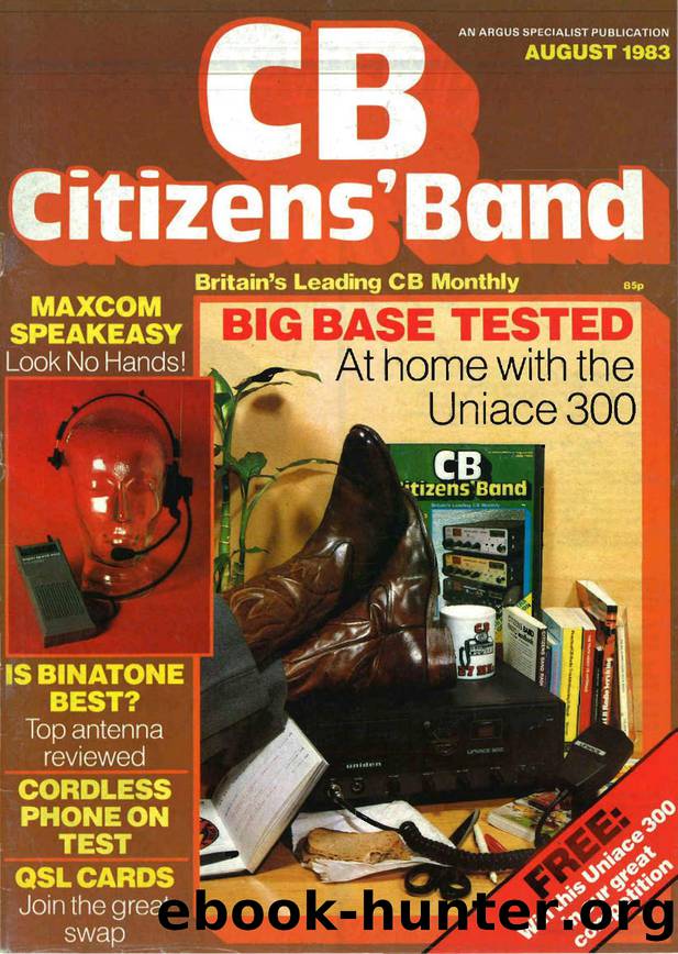 cb citizens band 08-1983 by Unknown