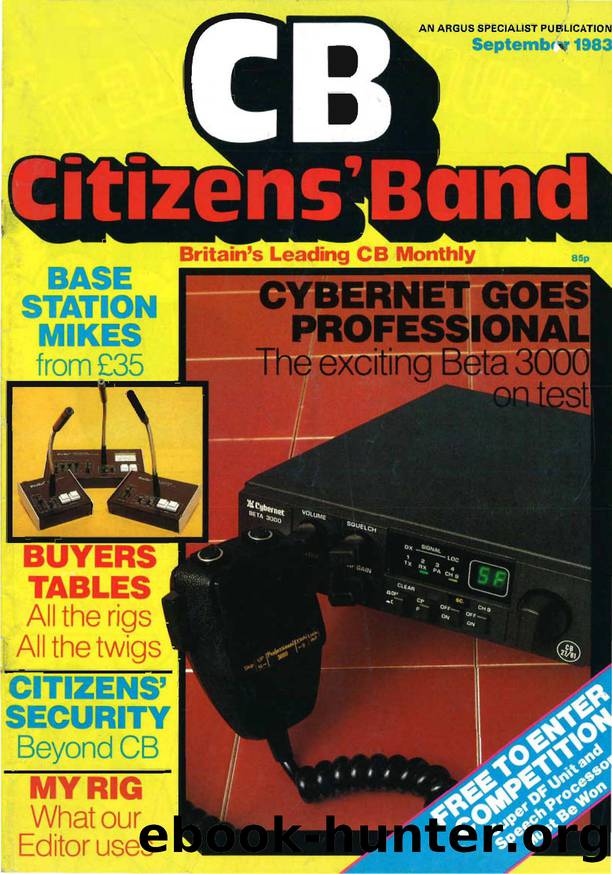 cb citizens band 09-1983 by Unknown