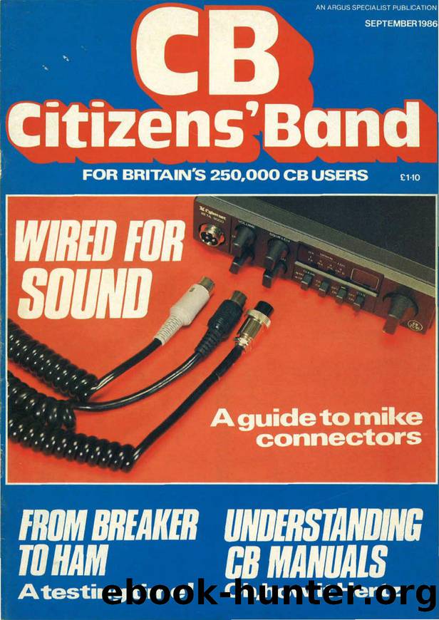 cb citizens band 09-1986 by Unknown