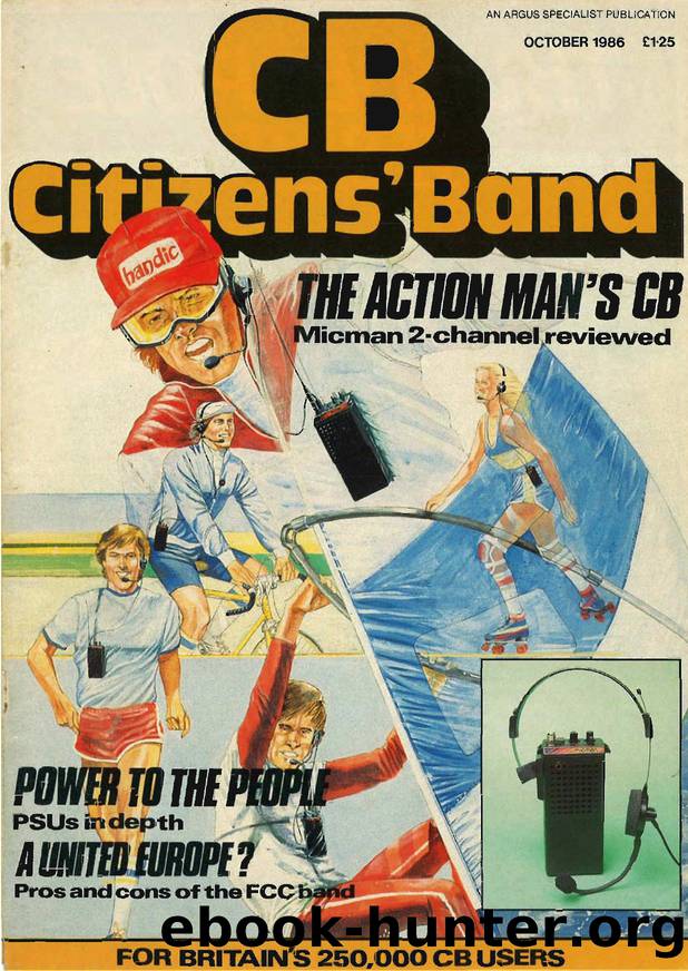 cb citizens band 10-1986 by Unknown
