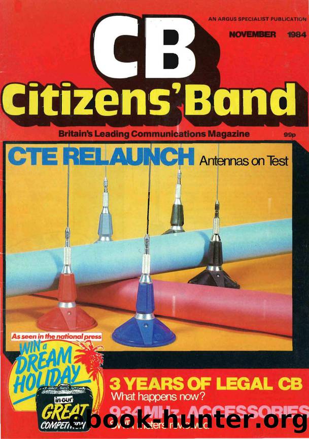cb citizens band 11-1984 by Unknown