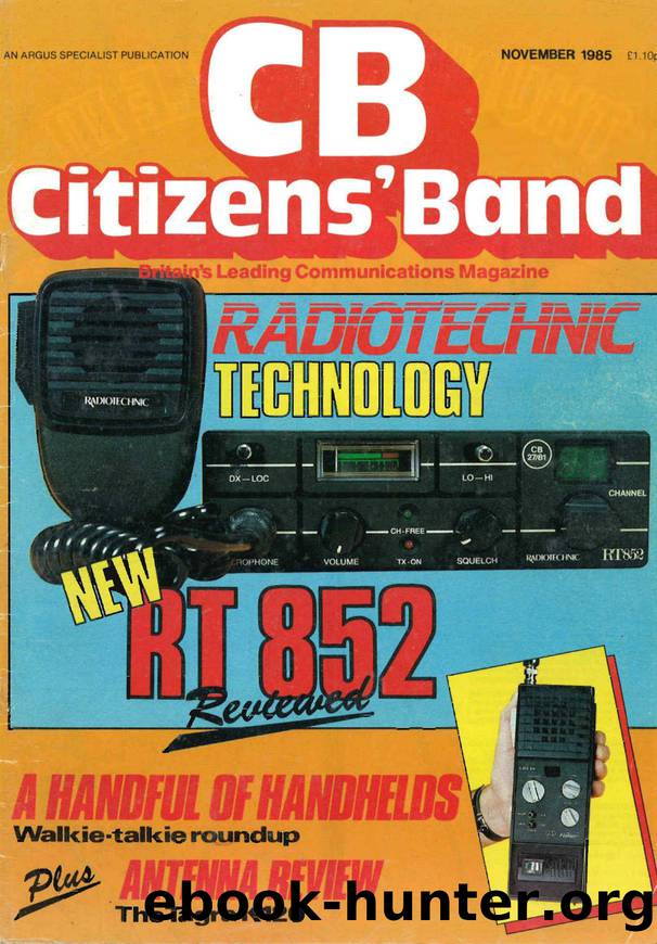 cb citizens band 11-1985 by Unknown