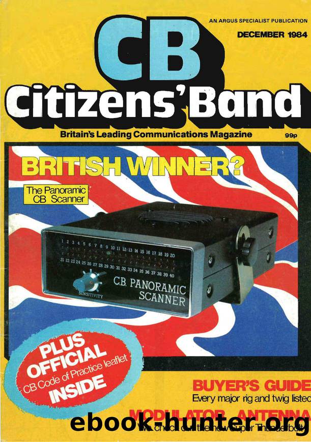 cb citizens band 12-1984 by Unknown