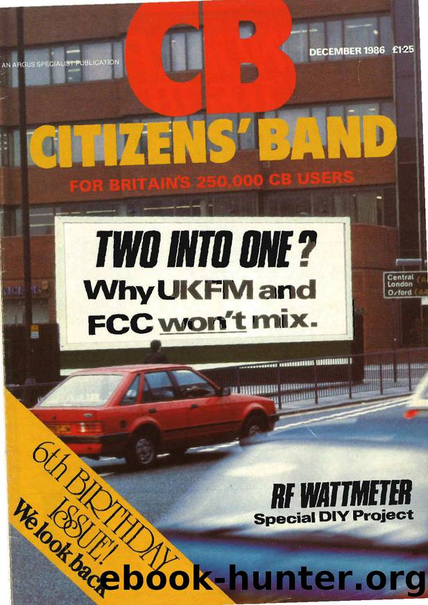 cb citizens band 12-1986 by Unknown