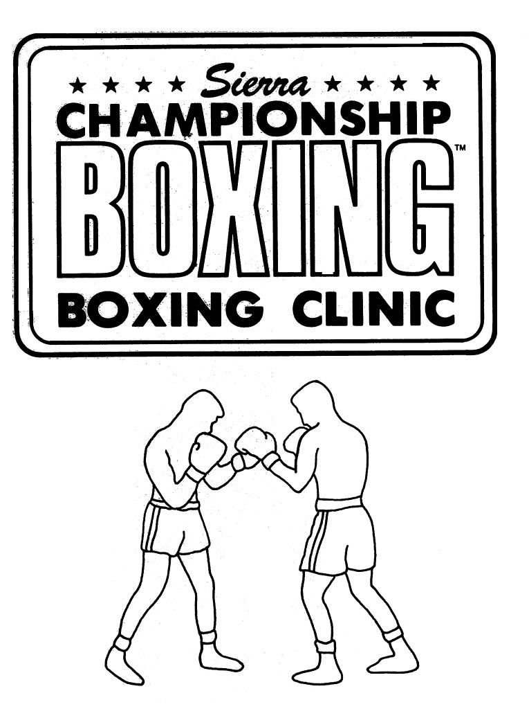 championship boxing usa clinic by Unknown