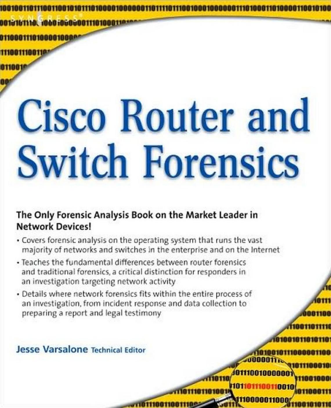 cisco router and switch forensics by Unknown