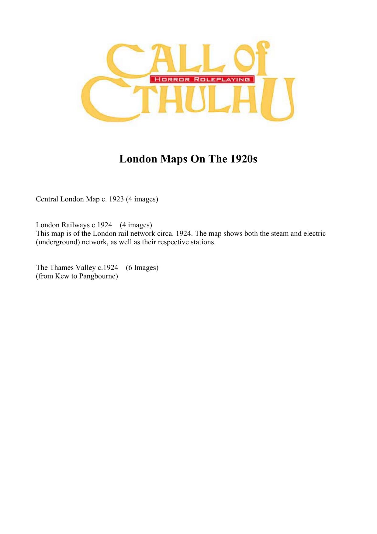coc- London Maps On The 1920s-P.PDF by PaZZa
