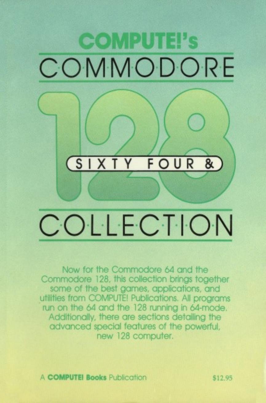 commodore 64 and 128 collection by Unknown
