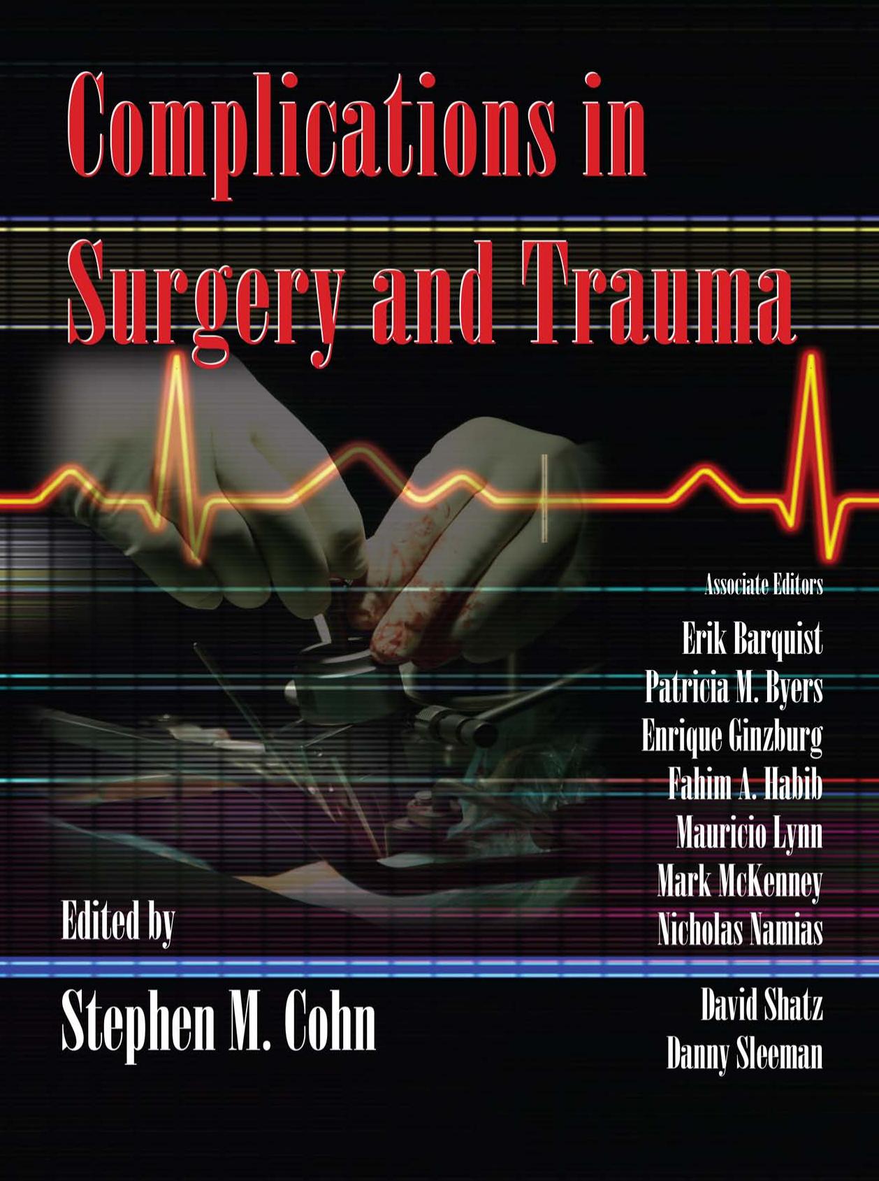 complications in surgery and trauma cohn complications in surgery trau.EBOOKOID by Unknown