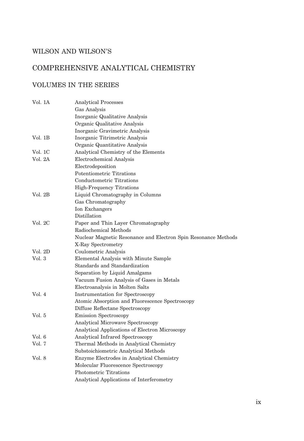 comprehensive analytical chemistry by Unknown