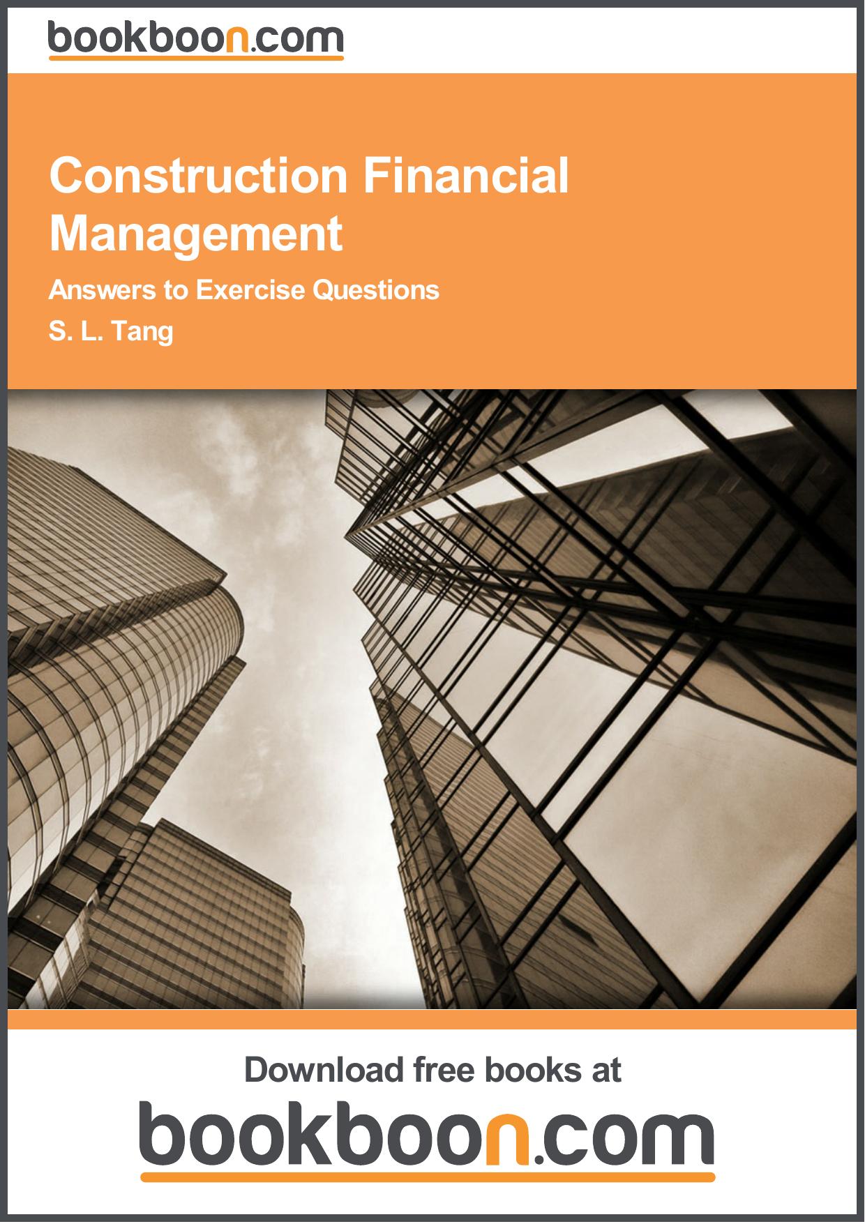 construction-financial-management-exercises by Unknown
