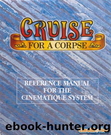 cruise for a corpse by Unknown
