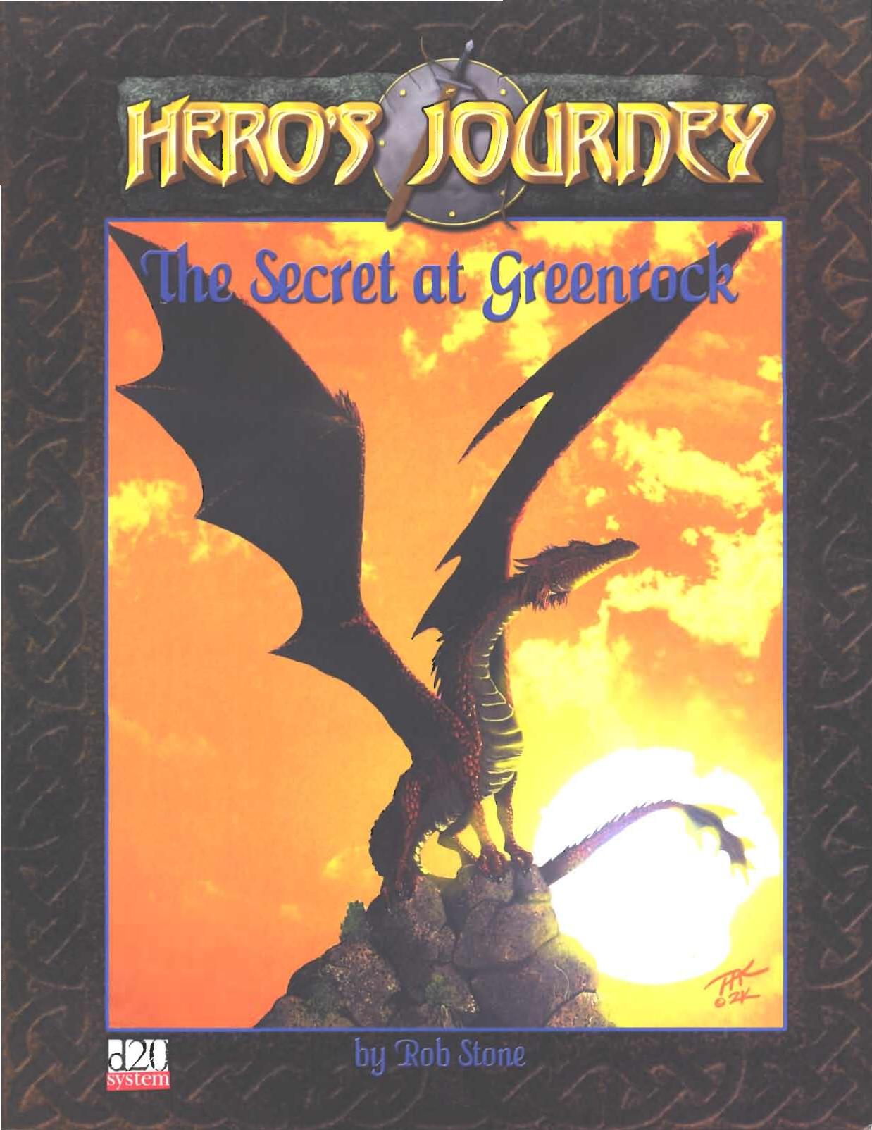 d20 Citizen Games Hero's Journey The Secret at Greenrock by Unknown