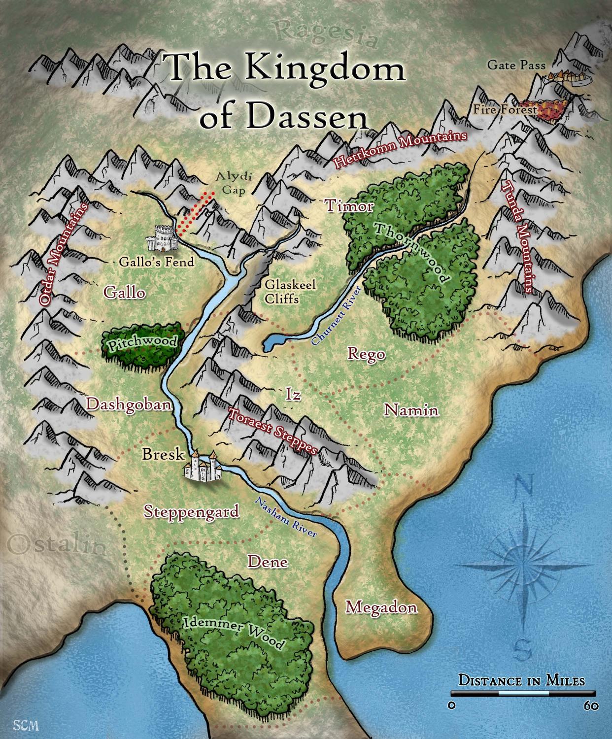 d20 E.N. Publishing War of the Burning Sky by The Mad King's Banquet Maps