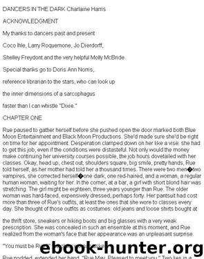 dancers in the dark by Charlaine Harris