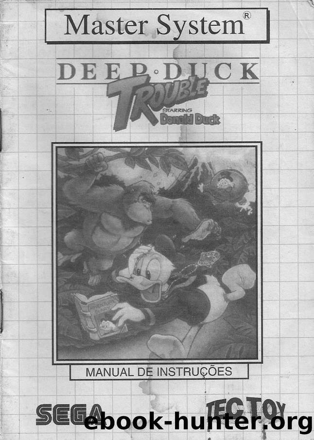 deep duck trouble starring donald duck brazil by Unknown