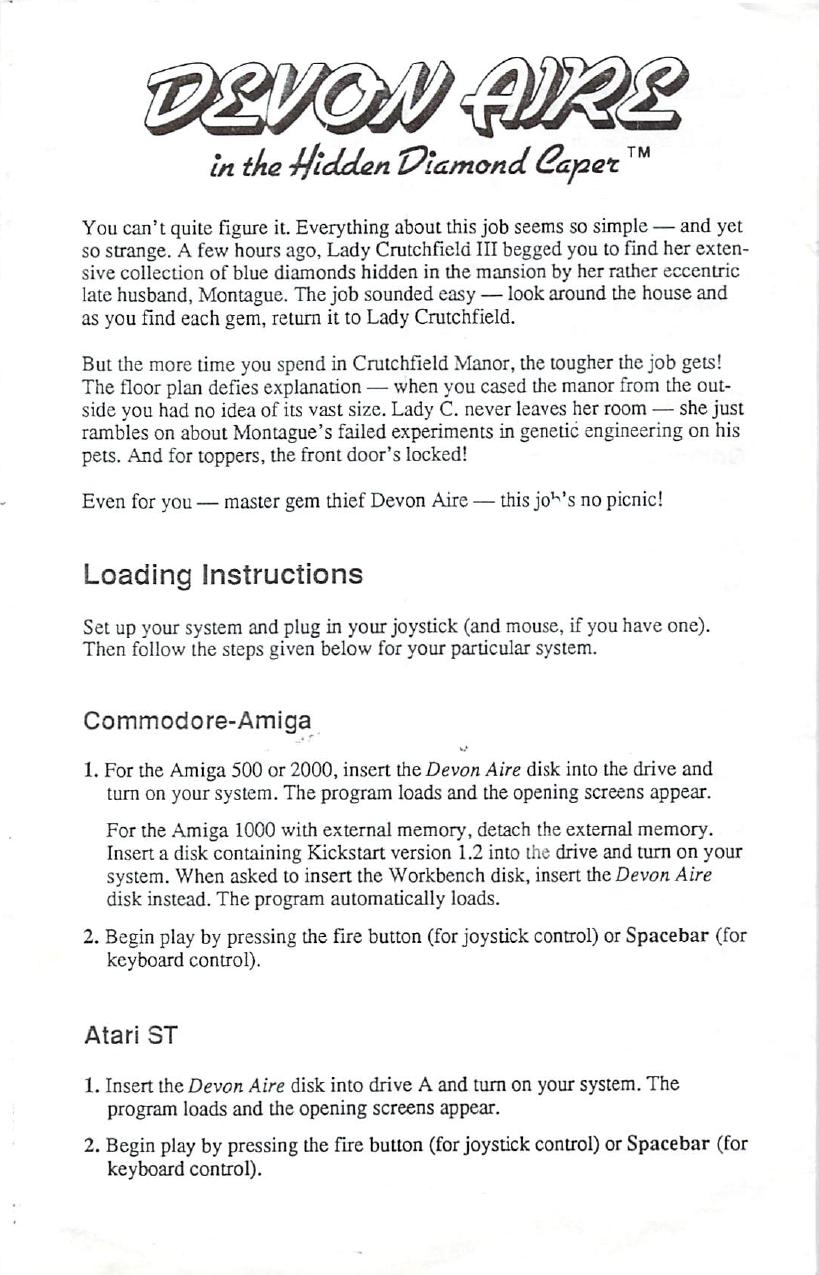 devon aire in the hidden diamond caper usa by Unknown