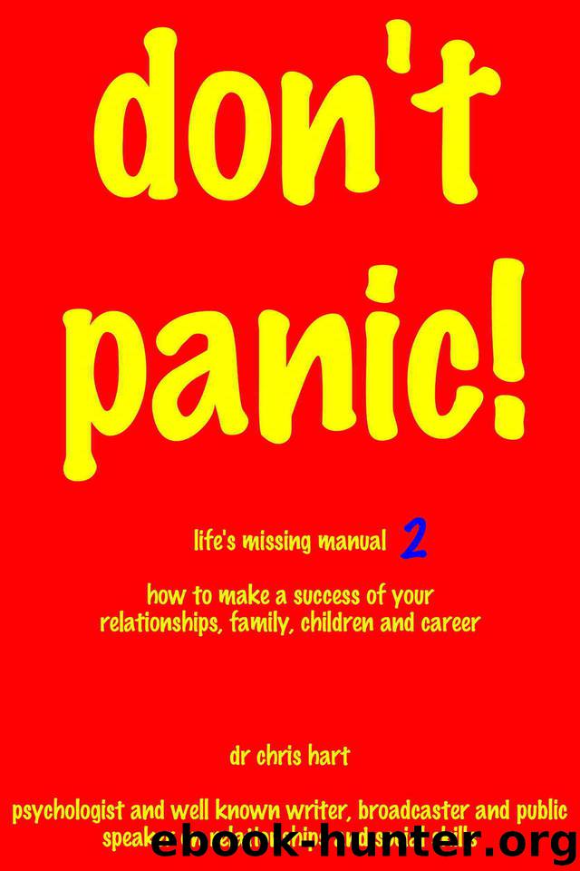 don't panic!: life's missing manual 2 by hart christopher
