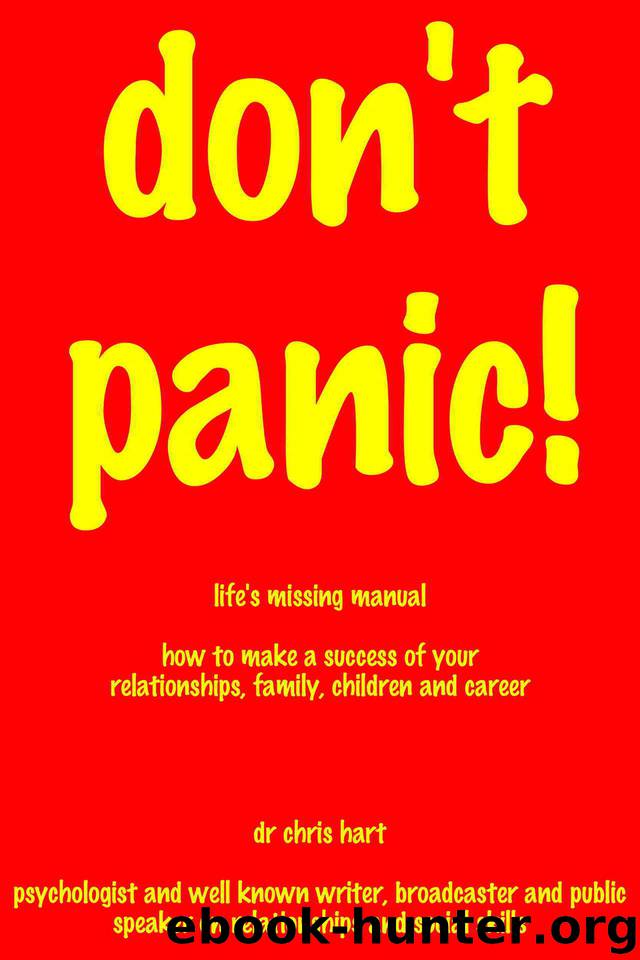 don't panic!: life's missing manual by hart christopher