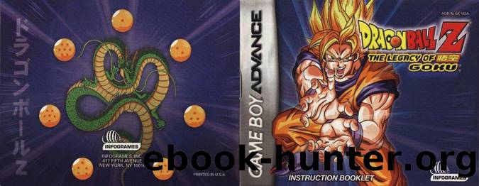 dragon ball z by the legacy of goku usa