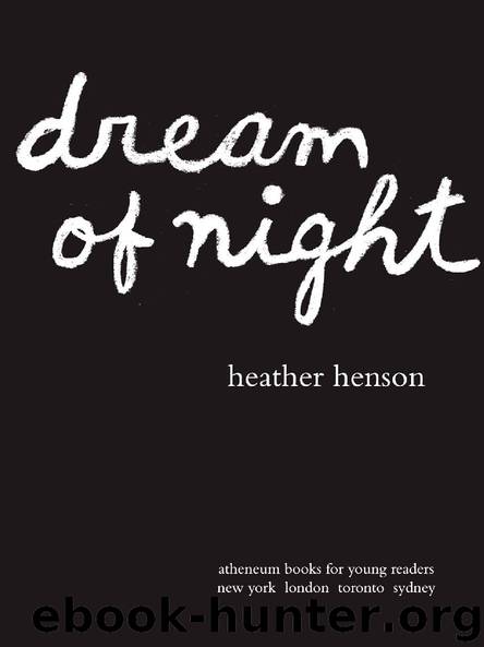 dream of night by heather henson