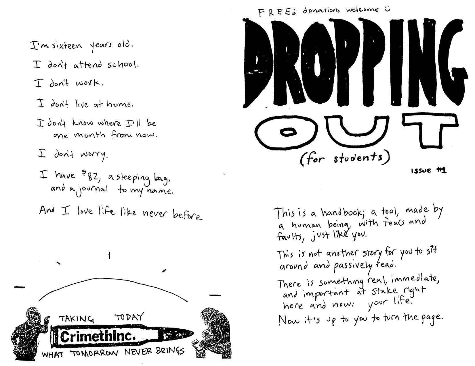 dropping out by Unknown