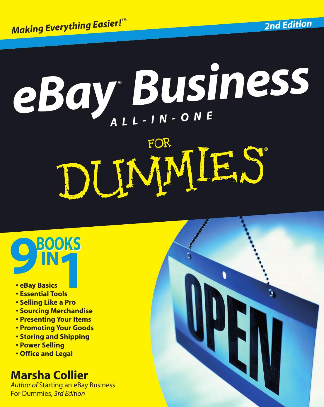 eBay Business All-in-One For Dummies by Marsha Collier