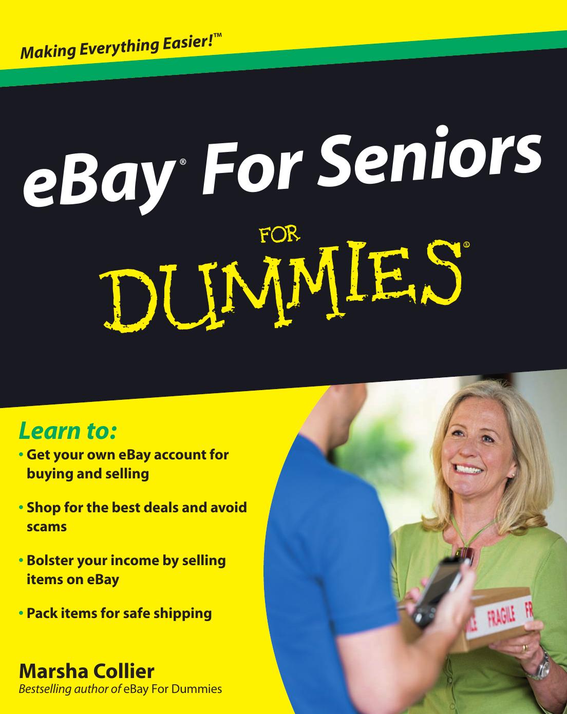 eBay For Seniors For Dummies by Marsha Collier