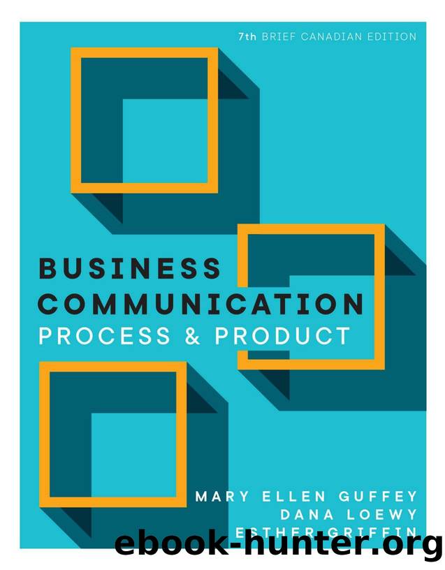 eBook: Business Communication: Process and Product, Brief Edition by Process & Product Brief Edition