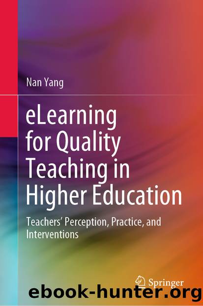 eLearning for Quality Teaching in Higher Education by Nan Yang