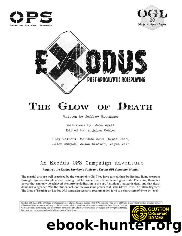 eXodus 2-06 The Glow of Death by Glutton Creeper